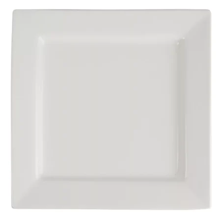 Olympia Lumina Square Plates White 233mm (Pack of 4)