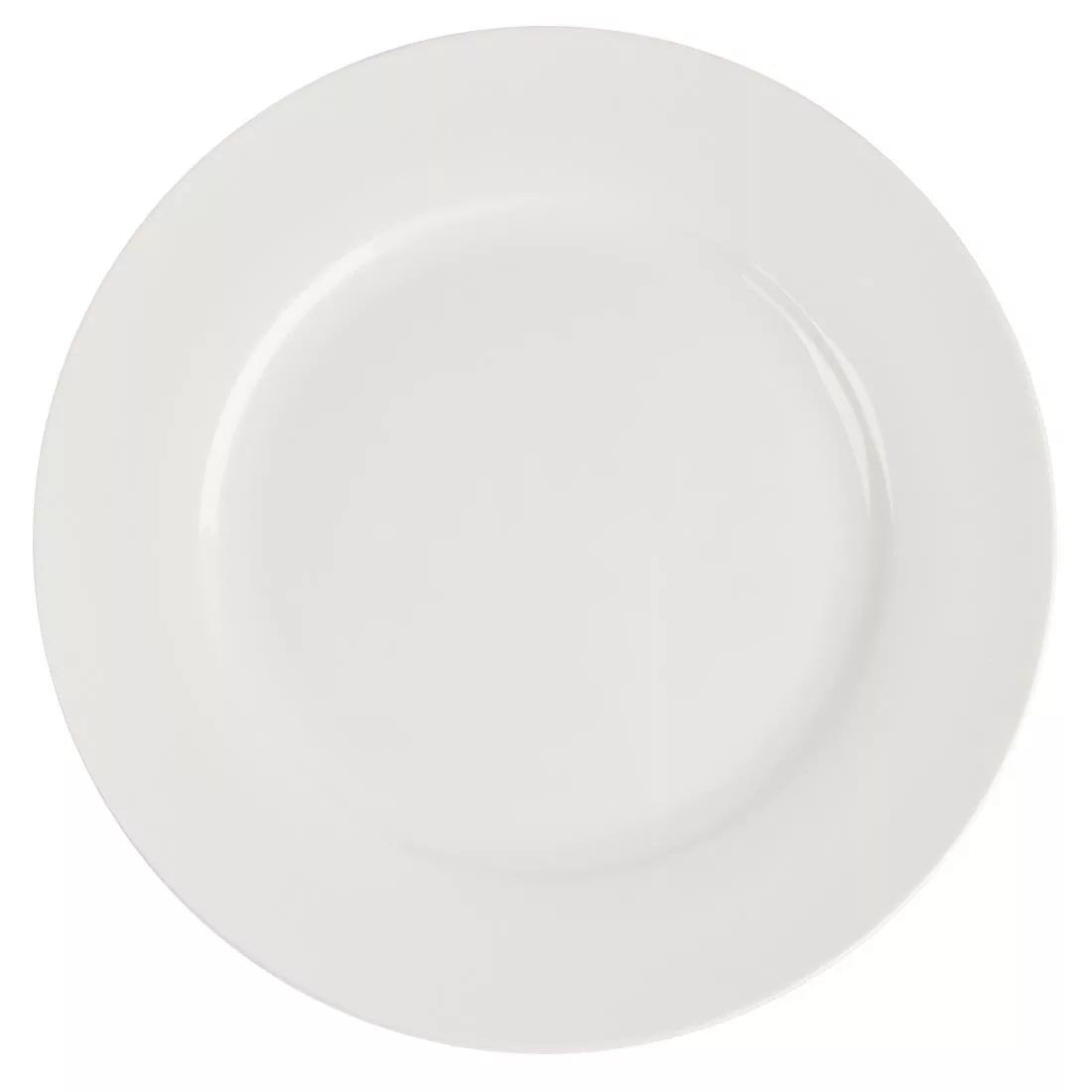 Olympia Lumina Wide Rim Round Plates White 270mm (Pack of 4) - Image 2