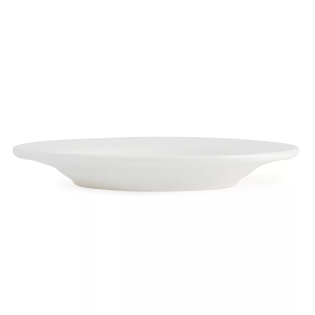 Olympia Lumina Round Saucers White 143mm (Pack of 6) - Image 3