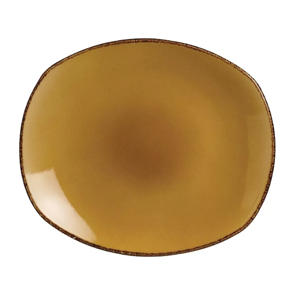 Steelite Terramesa Mustard Spice Plates 305mm (Pack of 12)
