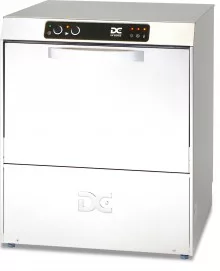 DC SXG50D Standard Extra Range 500mm Basket Frontloading Commercial Glasswasher with Drain Pump  30 Pint Capacity