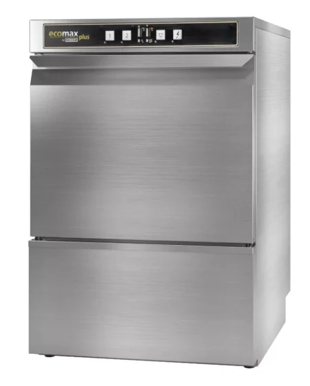 Hobart Ecomax Plus G415W-10C 400mm Basket Frontloading Commercial Glasswasher with Drain Pump  16 Pint Capacity
