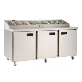 Foster FPS3HR/15-154 3 Door Refrigerated Preparation Counter  420 Litres