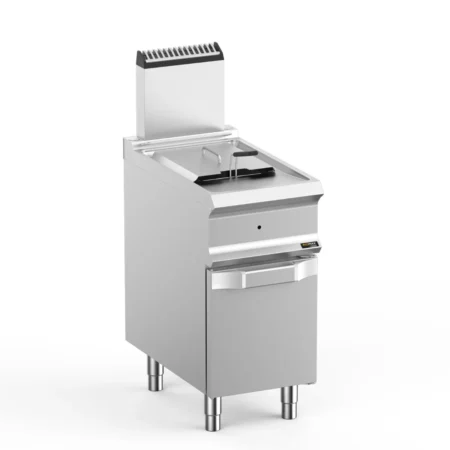 Hobart Ecomax HEFRG74A Floorstanding Single Basket Gas Fryer  4 Litres