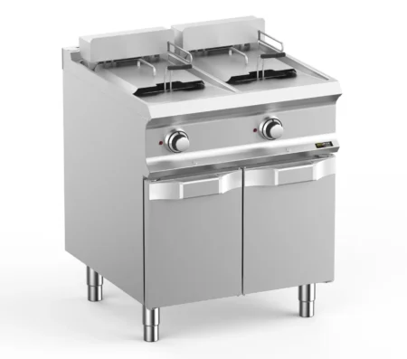 Hobart Ecomax HEFRBE77A Floorstanding Double Basket 2 x 12 Litre Electric Fryer  18kW