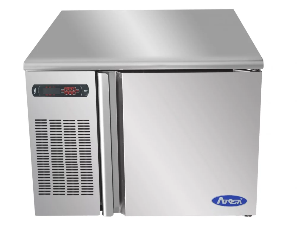 Atosa EBF03 3-Grid Stainless Steel Countertop Blast Chiller / Freezer  10kg/5kg