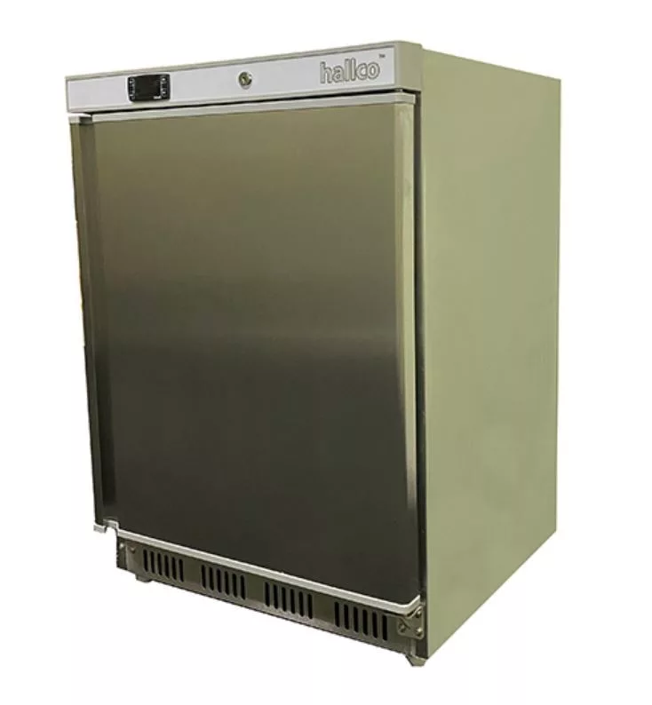 Hallco Refrigeration HF200SN undercounter freezer.