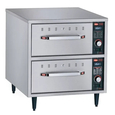 Hatco Hot Hold HDW-2 Drawer warmer double.