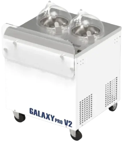 Exciting New Line! Miles Galaxy Pro V2 Two Flavours Yogurt Ice Cream Machine