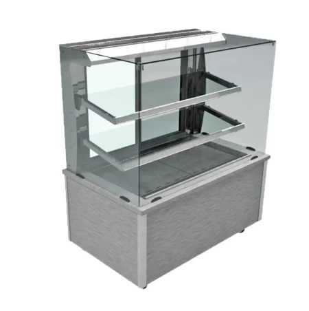 Moffat Display PAT2HSL Heated Multi-Tier 90x75x140 square glass.