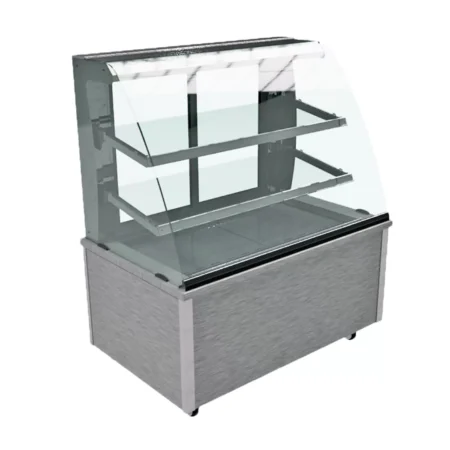 Moffat Display PAT3C chilled Multi-Tier 120x75x140 curved glass.
