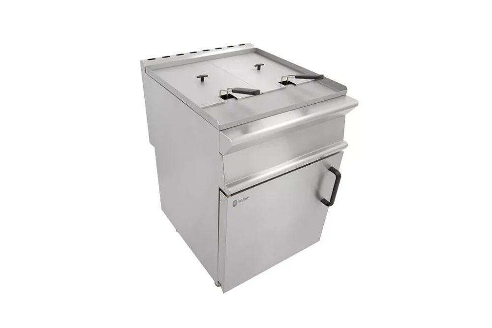 Parry Fryer GDF freestanding gas double tank 2 x 12 litres.