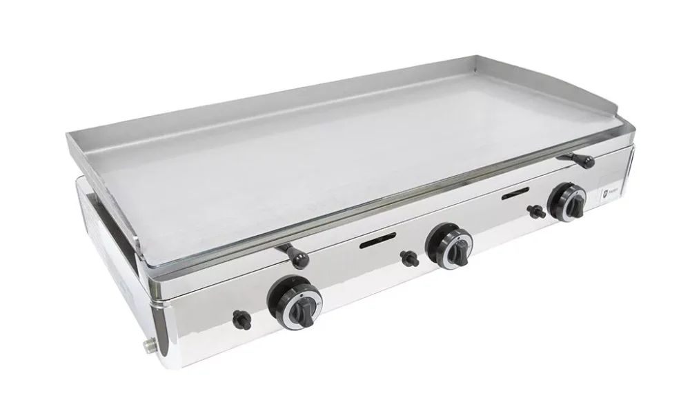 Parry Grill PGF1000G counter top gas griddle polished plate 100cm.