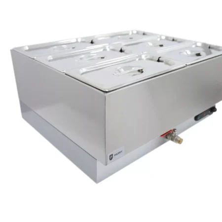 Parry Hot Hold 1985 electric bain marie wet with drain 6 x 1]3 GN.