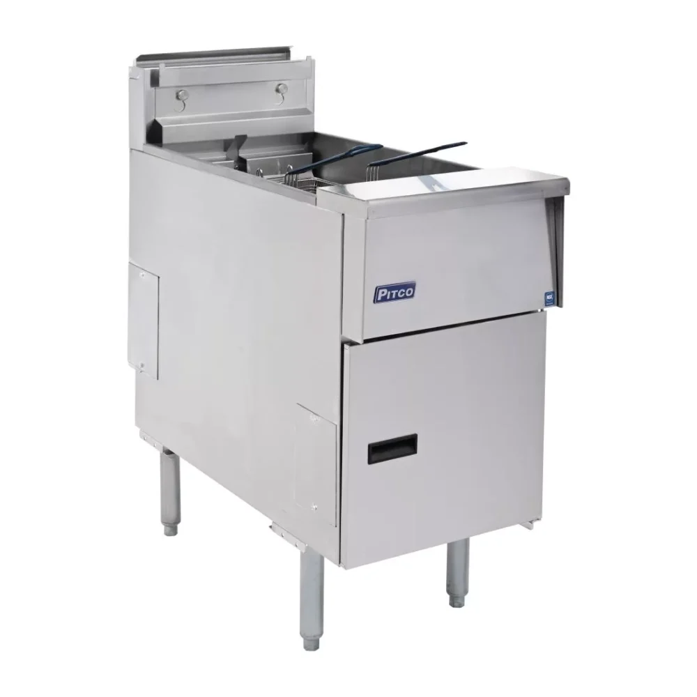 Pitco fryer SE14S-SSTC Single Tank 2 Basket (Electric)
