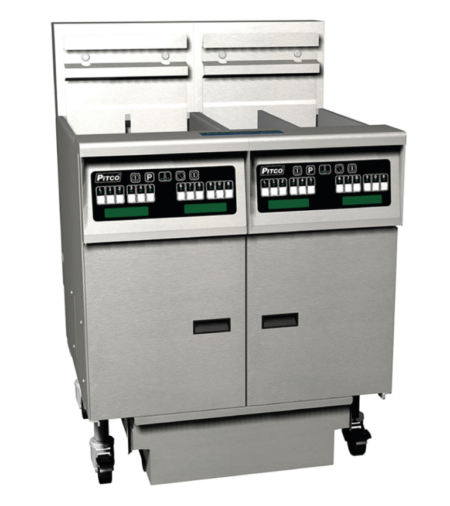 Pitco fryer SEH50-FD-FF 2 Tank with Filtration (Electric)