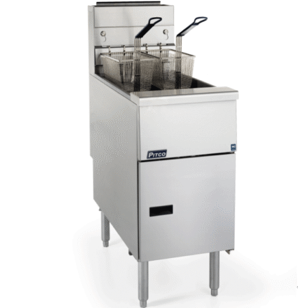 Pitco fryer SG14S Single Tank 2 Basket (Gas)