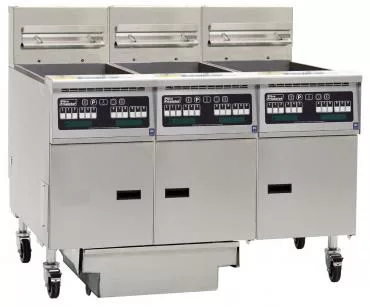 Pitco fryer SGH50-FD-FFF 3 Tank with Filtration (Gas)