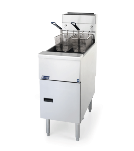 Pitco Fryer VF35 Single Tank 2 Basket (Gas)