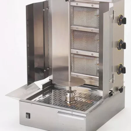 RollerGrill Grill Gyros GR60G kebab Grill gas high spit 25 kg of meat.