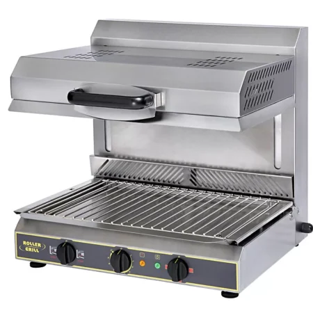 RollerGrill Grill SEM600PDS Salamander electric sliding with plate detection system 2 ceramic heating areas 60cm.