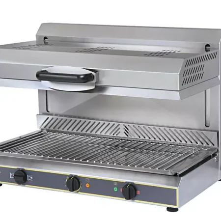 RollerGrill Grill SEM800PDS Salamander electric sliding with plate detection system 3 ceramic heating areas 80cm.