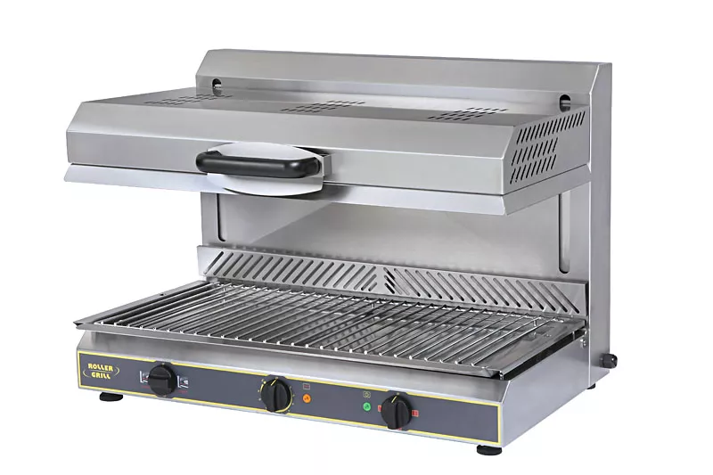 RollerGrill Grill SEM800PDS Salamander electric sliding with plate detection system 3 ceramic heating areas 80cm.