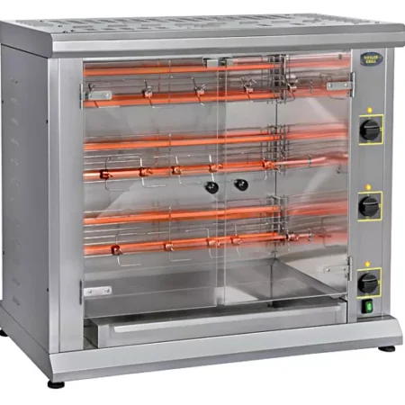 RollerGrill Rotisserie RBE120Q electric 3 Spits.