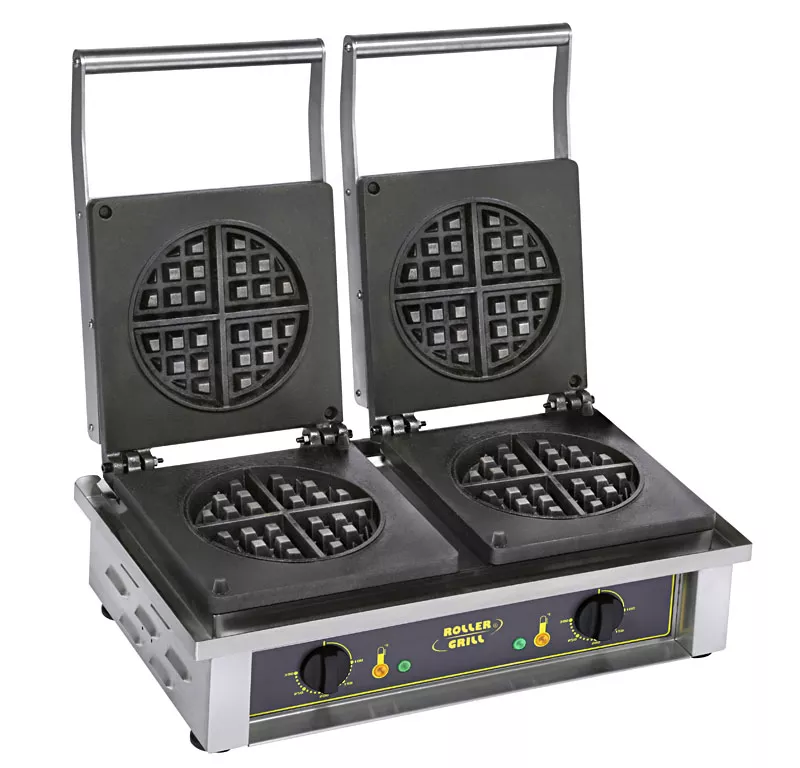 RollerGrill Snack System GED75 Waffle double round.