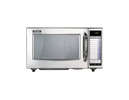 Sharp Microwave R21AT 1000W, Touch controls with 20 presets, 11 power levels.
