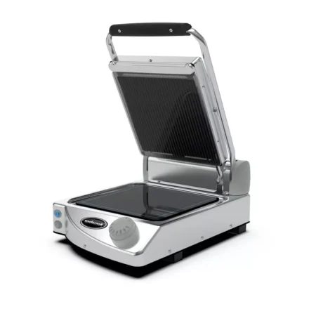 Spidocook Grill SP010PR ribbed surface manual control.