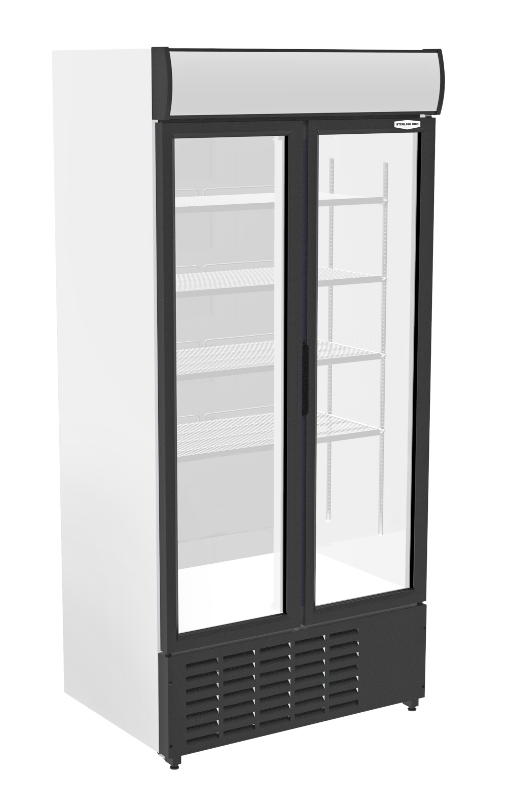 Sterling Pro Display Chiller Green SPD20HG Double Door Upright 832 Litres.