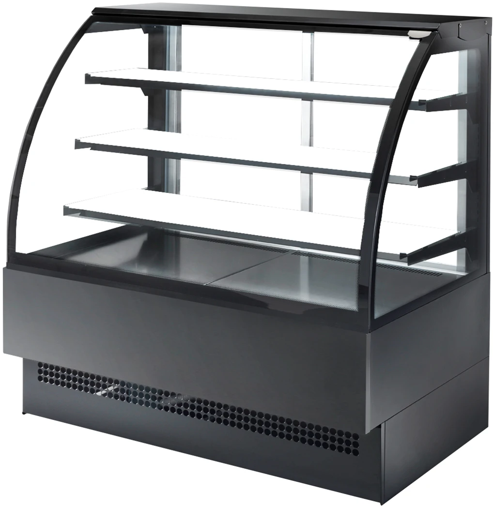 Sterling Pro Patisserie Counter Green EVO120-BLACK-R290A Black 1200mm.