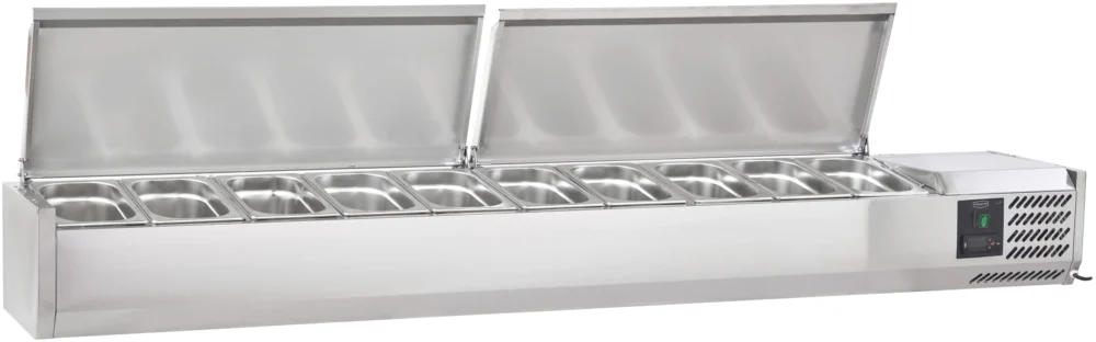 Sterling Pro Saladette Cobus SPT2000-330-SS Topping Well 10 x GN1]4.