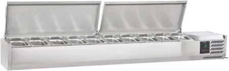Sterling Pro Saladette Cobus SPT2000-330-SS Topping Well 10 x GN1]4.