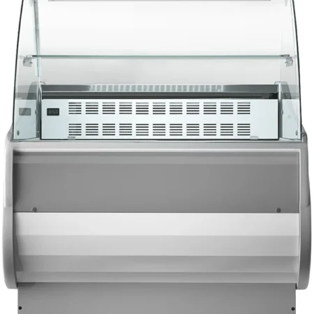 Sterling Pro Serveover Counter Green SALINA80-150VCC Curved Glass 1500mm.