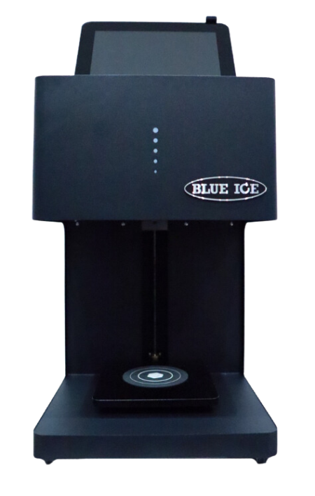 Blue Ice Coffee Machine Azzuri Printer Pro