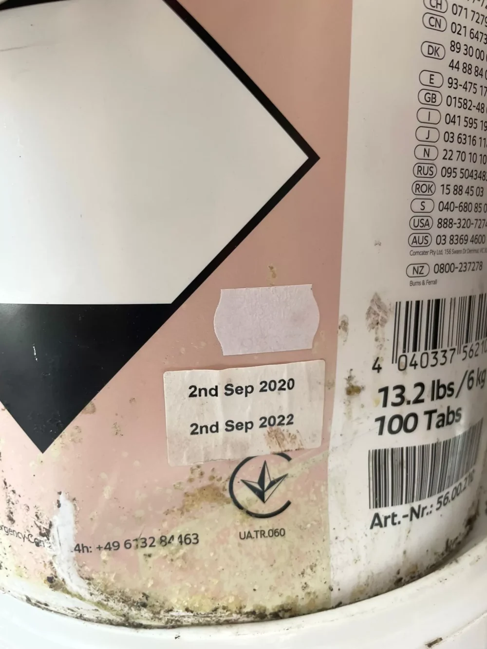 Out of Date Rational Cleaning Tablet Red (Tub of 100) - Image 3
