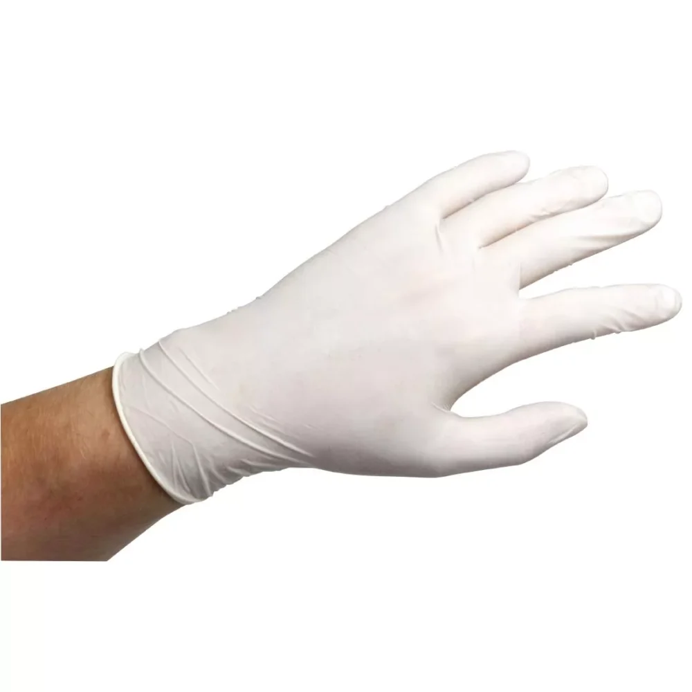 Powdered Latex Gloves Medium (Pack of 100) - Image 2
