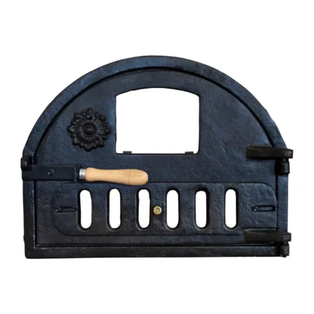 Fuego Cast Iron Door With Glass Window