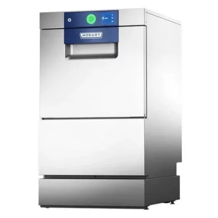 Hobart GCROIW-10B 400mm Basket Frontloading Commercial Glasswasher with Drain Pump & Reverse Osmosis  16 Pint Capacity