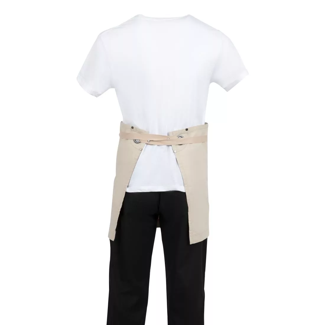 Southside Cotton Canvas Waist Apron Stone - Image 4