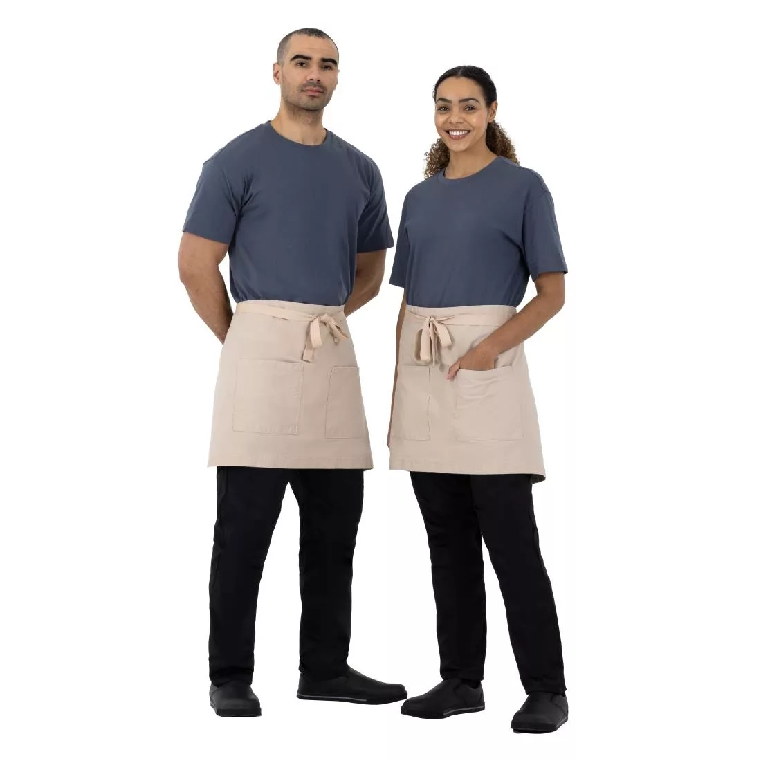 Southside Cotton Canvas Waist Apron Stone - Image 7