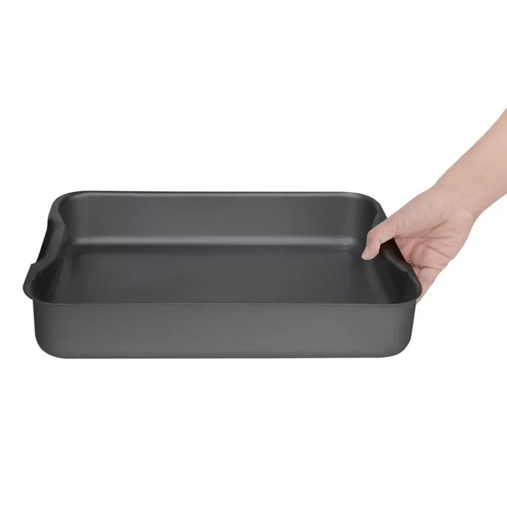 Vogue Anodised Aluminium Roasting Dish 370mm - Image 5