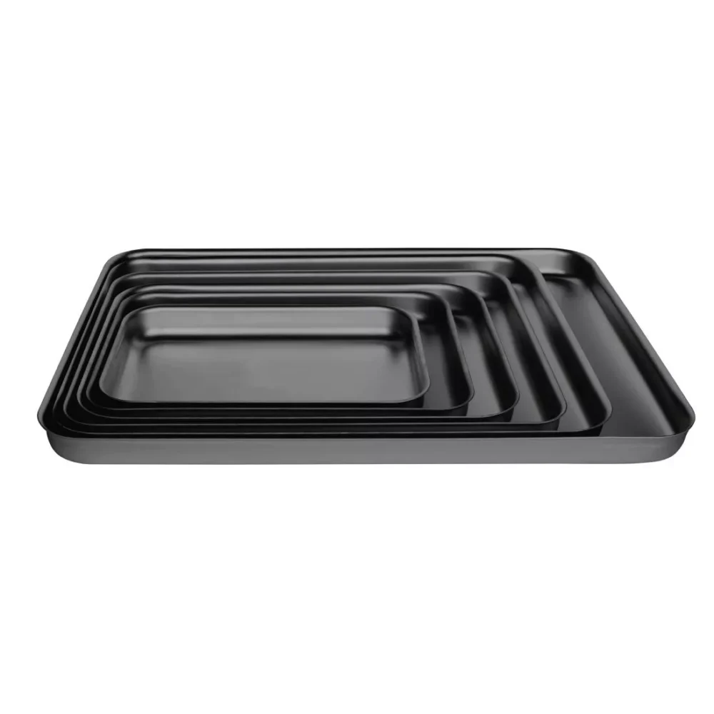 Vogue Anodised Aluminium Bakewell Pan 368mm - Image 5