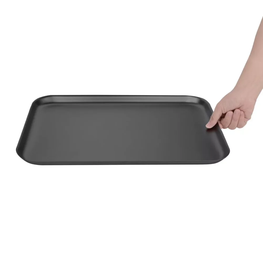 Vogue Anodised Baking Sheet Large - Image 5