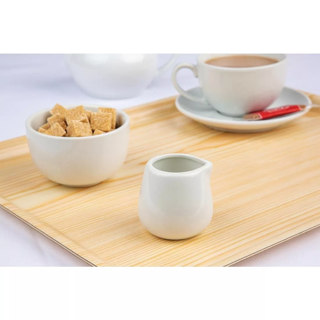 Olympia Whiteware Compact Jugs 85ml (Pack of 12) - Image 8