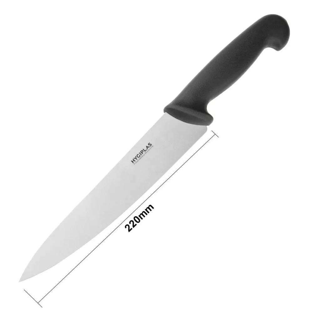 Hygiplas Chef Knife Black 21.8cm - Image 5