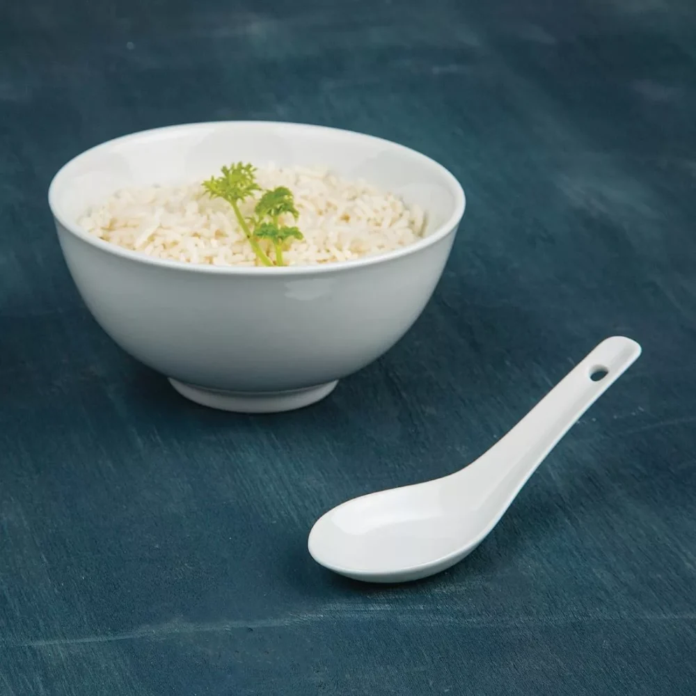 Olympia Whiteware Rice Spoons 130mm (Pack of 24) - Image 5