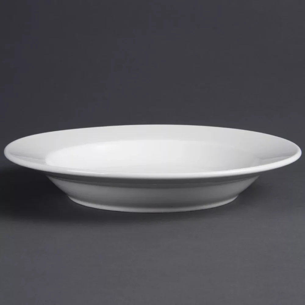 Olympia Whiteware Deep Plates 270mm 430ml (Pack of 6) - Image 3